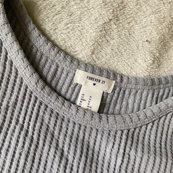 F21 women's wide ribbed tank top - Picture 3 of 3